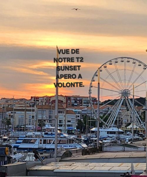 2 LITS DOUBLE T2 SUR PORT CLIM PARKING PRIVE 2mn PLAGES